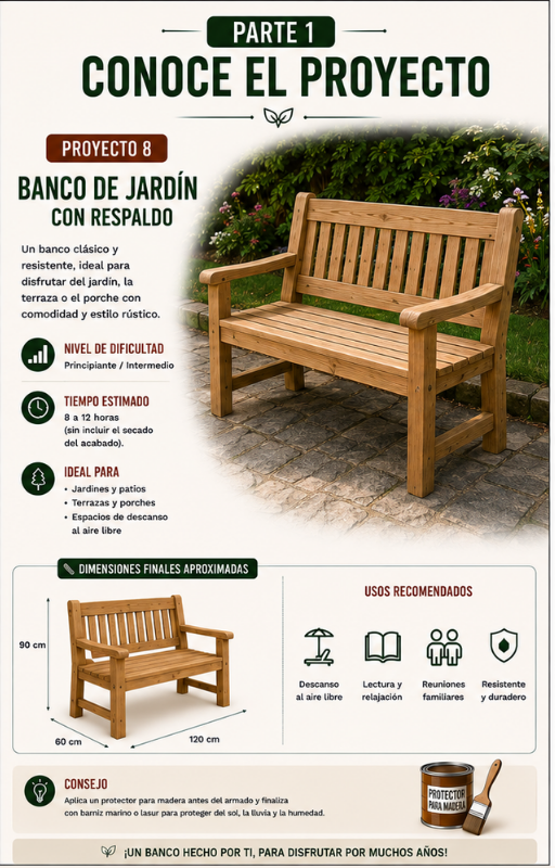 Proyecto 8 de 10 Proyectos para un Jardín con Encanto