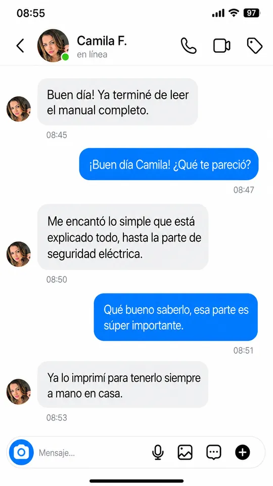 Testimonio real de un cliente 5